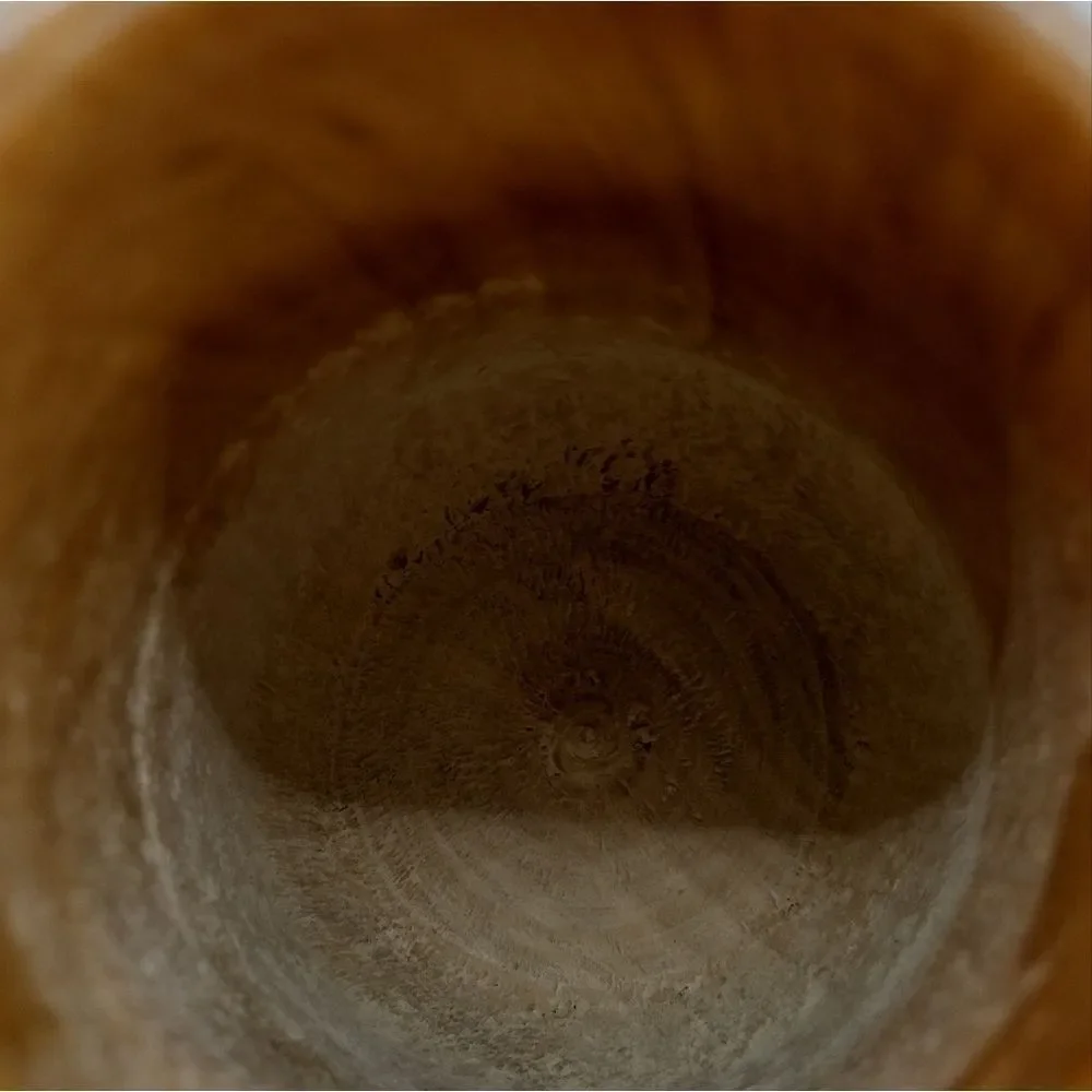 Wood Tulip Vase by Bo Keuhn